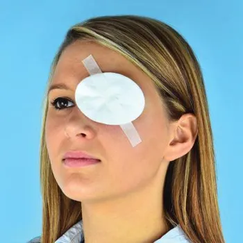 Náplast Oční krytí z netkané textílie a buničiny, 5,5cmx7,5cm hypoalergenní, nesterilní elastoLUMENAL