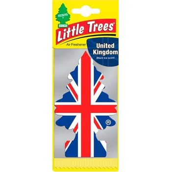 Vůně do auta Little Trees Vůně do auta stromeček UNI KINGDOM BLACK