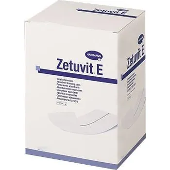 Kompres Zetuvit E 10 x 20 cm, nesterilní, savé komprese, netkaný tex., 50 ks
