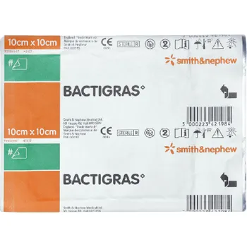 Zdravotnický materiál Bactigras 10 cm x 10 cm