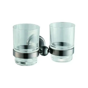 Držák na kartáček Wf Držák skleniček Industrial olejem gumovaný bronz SIKODS47