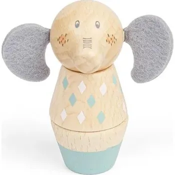 Dřevěná hračka Bigjigs Toys Dřevěné šroubovací zvířátko Slon