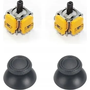 Herní konzole 2x analogová joysticková páčka HALL Dualsense PS5 + 2x tyčka + program