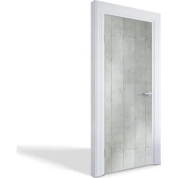 Fototapeta Dekorativní samolepka maskující na dveře, skříň, nábytek - Betonová stěna 75x205 cm