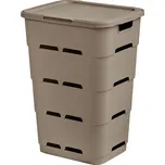 Koš na špinavé prádlo MAYA 45 l - hnědá