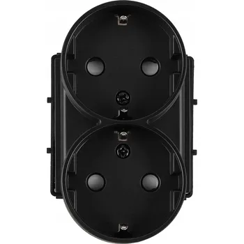 Elektrická zásuvka Elektrická Zásuvka MIUUN černá