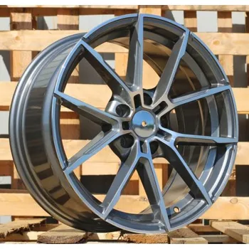 Alu kolo Alu kola Racing Line B5601, 17x7.5 5x112 ET27, šedivá + leštění