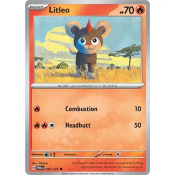 Sběratelská karetní hra Litleo 015/131 - Prismatic Evolutions Typ karty: Non-Holo