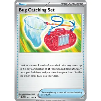 Karetní hra Bug Catching Set 102/131 - Prismatic Evolutions Typ karty: Non-Holo