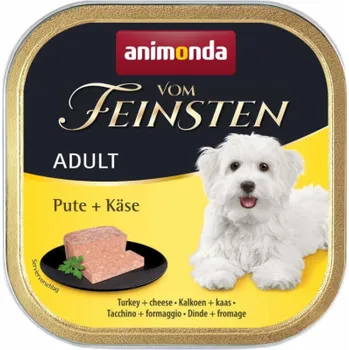 Krmivo pro psa ANIMONDA Vom Feinsten Turkey with cheese - vlhké krmivo pro psy - 150g