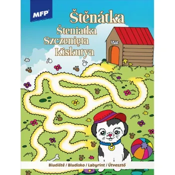 Bystrá hlava Omalovánky - Bludiště Štěňátko 210x276/32s