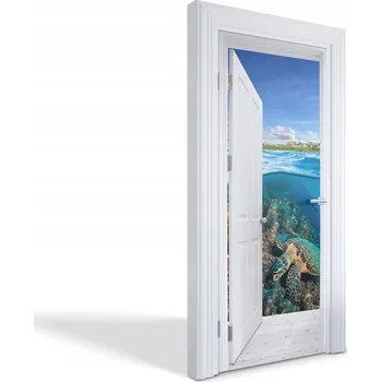 Fototapeta Samolepicí samolepící na dveře a nábytek Podmořský ráj 85 x 205 cm