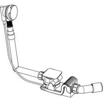 Sifon Kaldewei Příslušenství vany Water inlet and waste systems 37,5x23x17 cm 687772040001