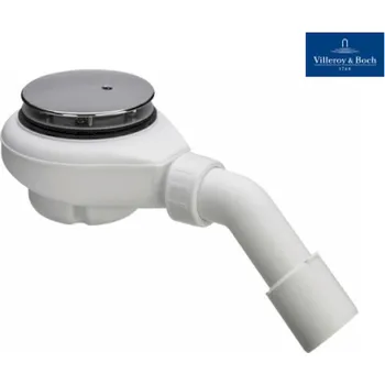 Sifon Vaničkový sifon Villeroy & Boch Tempoplex Plus, průměr 90 mm, chrom U90880261