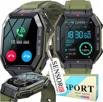 Hodinky Sensorr chytré hodinky zelená