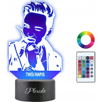 Lampička Plexido vícebarevná Noční lampa