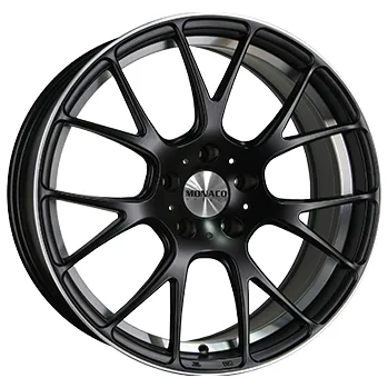 Alu kolo Alu kola MONACO WHEELS MIRABEAU, 17x7 4x100 ET37, černá matná + leštění