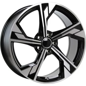 Alu kolo Alu kola Racing Line B5419, 19x8.5 5x112 ET32, černá + leštění