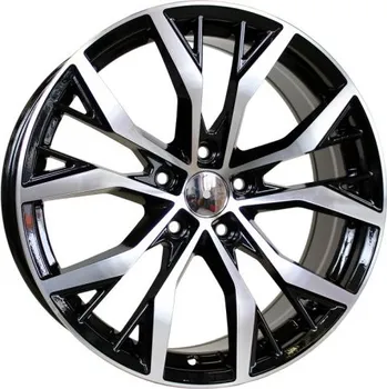 Alu kolo Alu kola Racing Line BK713, 18x8 5x112 ET40, černá + leštění