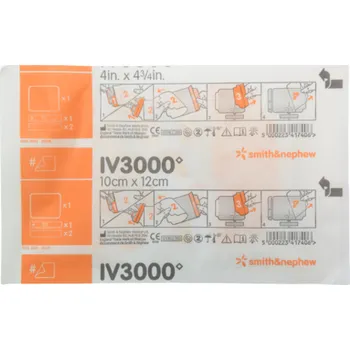 Náplast IV3000 1 Hand centrální, 10 cm x 12 cm