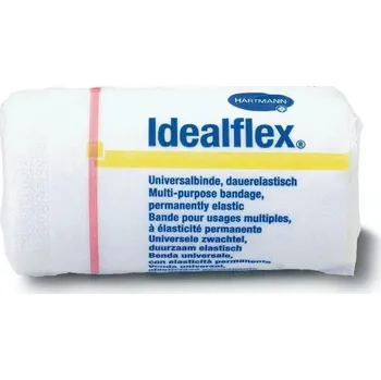 Idealflex, obinadlo trvale elastické, krátkotažné, 6 cm x 5 m, ( 10ks)