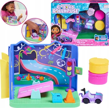 Domeček pro panenku Spin Master Gábinin Kouzelný Domek Hrací pokoj