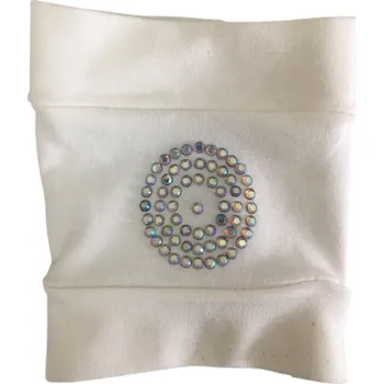 Fixační návlek vel. XL na dia senzor dětský nanoAg s kamínkovou aplikací bílý