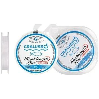 Cralusso Návazcový Vlasec Hooklenght Line 50 m - 0,20 mm