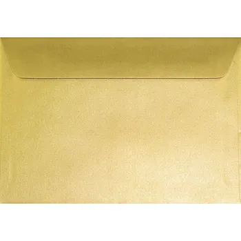 Obálka Obálky C6 Sirio Pearl Aurum zlaté - 25 Ks.