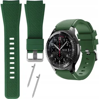 Řemínek na hodinky Řemínek Aristex pro Samsung 22mm, zelený