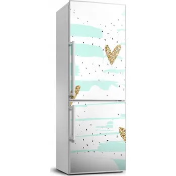 Fototapeta Samolepka na lednici Srdce a skvrny 70x190 cm