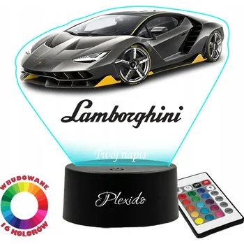 Lampička Plexido vícebarevná Noční lampa