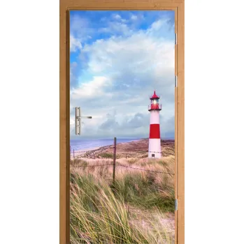 Fototapeta Samolepka na dveře maják s výhledem