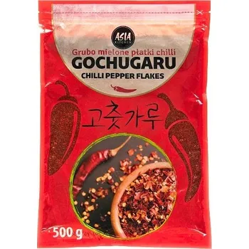 Koření ASIA KITCHEN Gochugaru paprika hrubě mletá korejská na kimchi 500g