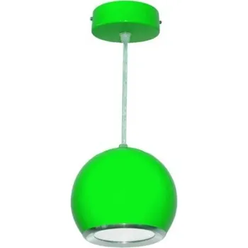 Závěsné svítidlo Tane LED 7W zelené DW