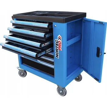 Dílenský vozík NORTEC PRO 7 zásuvek 279 ks nářadí