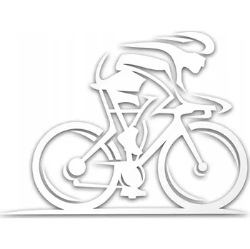 Samolepicí dekorace na vozidlo SILNIČNÍ KOLO samolepka / reflexní nálepka na auto