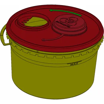 Železářství Kontejner na kontaminovaný odpad Yannick 5 l