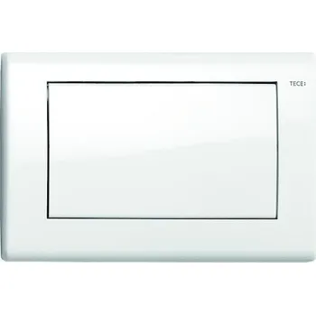 Splachovací tlačítko Ovládací tlačítko Tece Planus nerez bílá 9240314