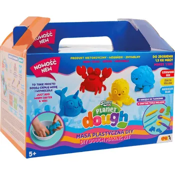 Modelovací hmota Slimy Planet dough modelovací hmota 1,5 kg + 2D formičky a příslušenství Epee