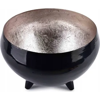 Obraz Dekorativní kovová mísa černá MONDEX 22 cm K2