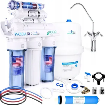 vodní filtr Filtr na vodu RO7 WODARO ECO reverzní osmóza ionizátor 75GPD filtr pod dřez