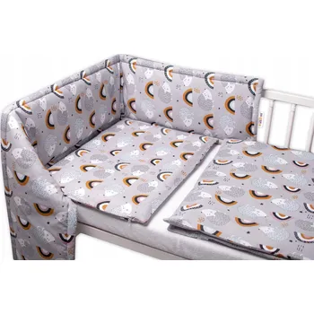 Povlečení Sada povlečení Baby Nellys 90 x 120 cm šedá