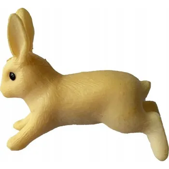 Figurka Zajíček skákající model žlutý