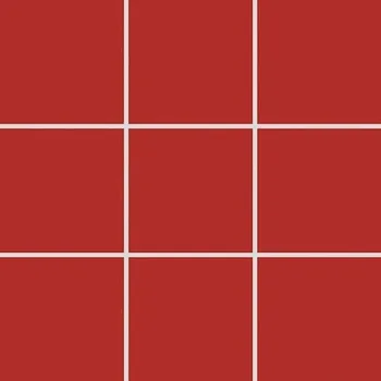 Dlažba Mozaika Rako Color Two červená 10x10 cm mat GAA0K459.1