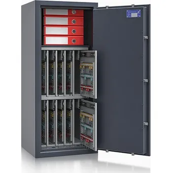 Trezor ISS Trezor Safe4Key 157019.12 EL, třída I, grafitově šedý