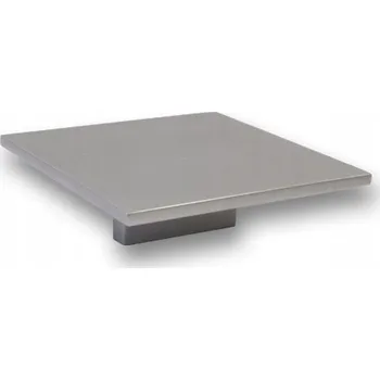 Nábytkové kování Nábytková úchytka SIRO 2053-80PB21, hliníkový efekt