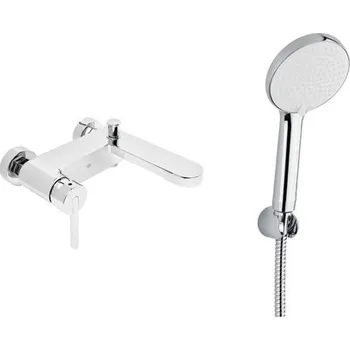 Vanová baterie SAT Fusion s vanovým setem 150 mm chrom SATBSFU222TCHSET