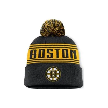 Kšiltovka Kulich NHL Boston Bruins Fanatics Cuff Pom, Velikost Senior