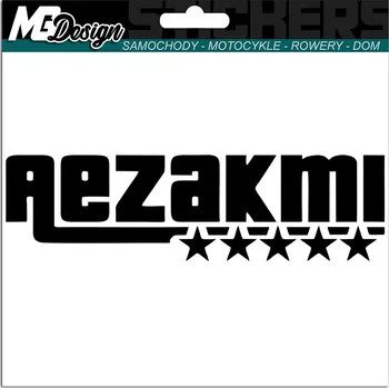 Samolepicí dekorace na vozidlo NÁLEPKA na auto AEZAKMI GAMING GAME 4x15 cm